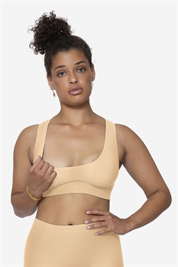 Nude nursing bra for night and day in Organically grown bamboo  - How  to access