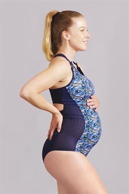 My Belly - Maternity Swimsuit - seen from side