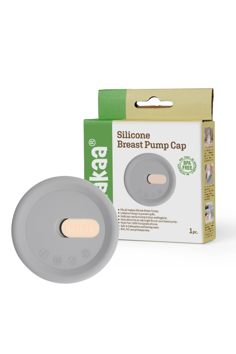 Haakaa silicone lid for breast pump l BUY ONLINE HERE