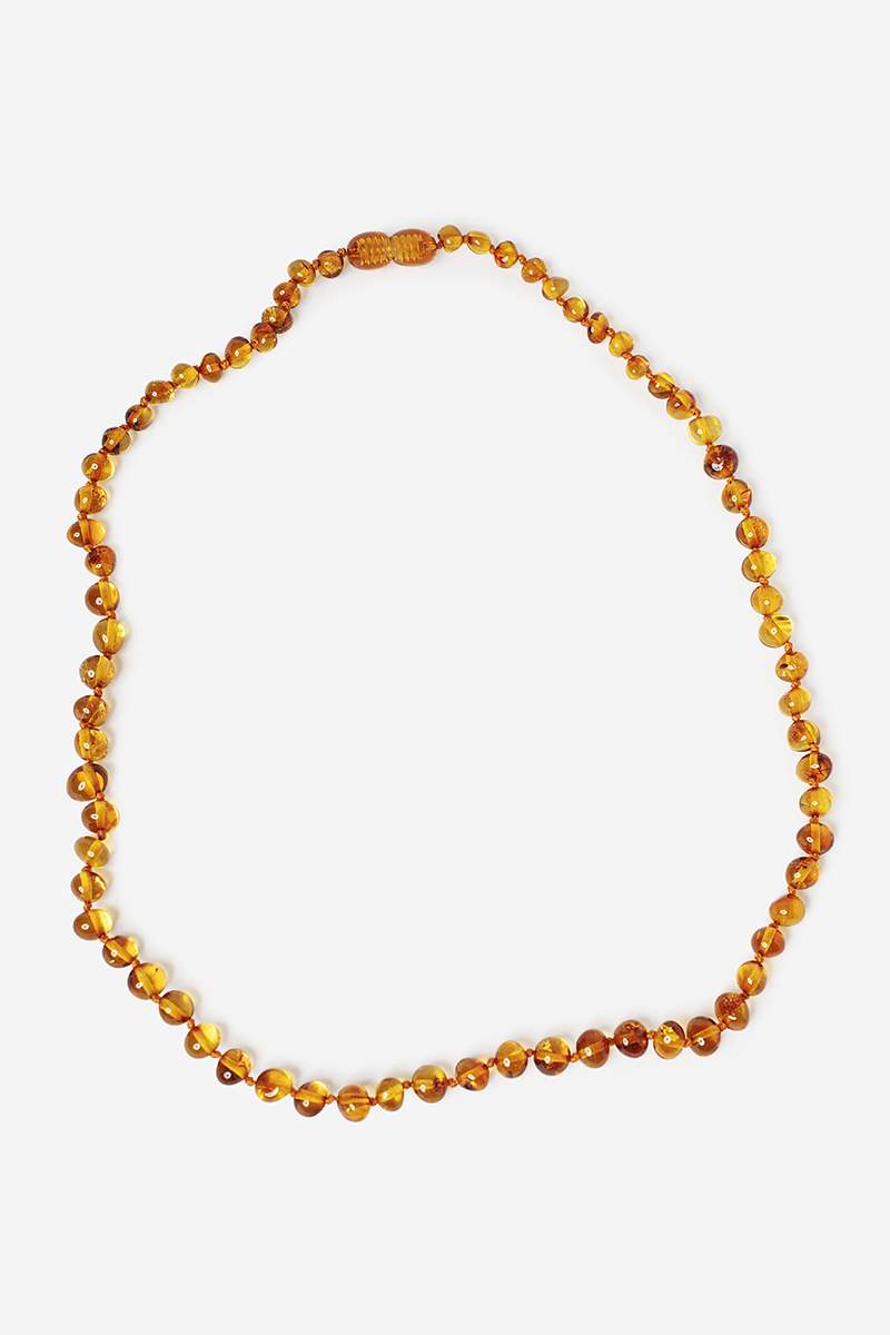 Hazelwood & Baltic Amber Teething Jewelry