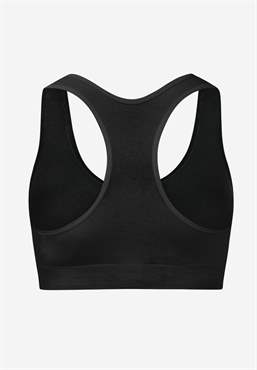 Black Merino wool maternity & nursing bra  (our wool is GOTS certified) - without body