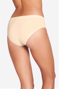 Nude Maternity panties in soft bamboo fibres - Organically grown - seen from behind