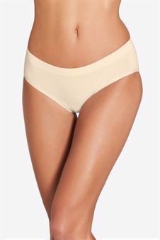 Nude Maternity panties in soft bamboo fibres - Organically grown - Front with body