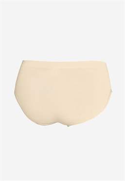 Nude Maternity panties in soft bamboo fibres - Organically grown - Back without body